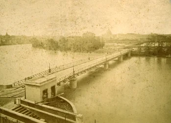 De Porto di Ripetta tijdens de overstroming van 1878